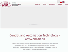Tablet Screenshot of elmart.sk